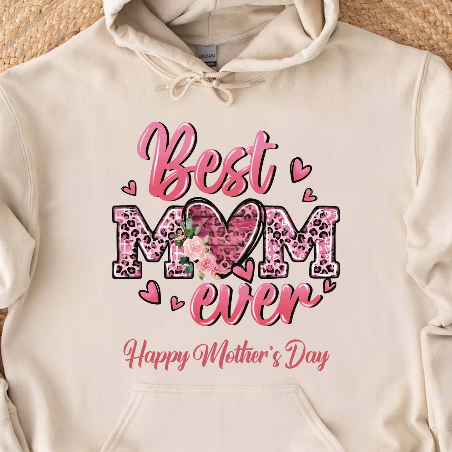 Best Mom Ever Custom Sweatshirt, Personalized Custom Shirt, Mother's Day Gift Sweatshirt Bright, Gift for Mom, Gift for Wife 682135