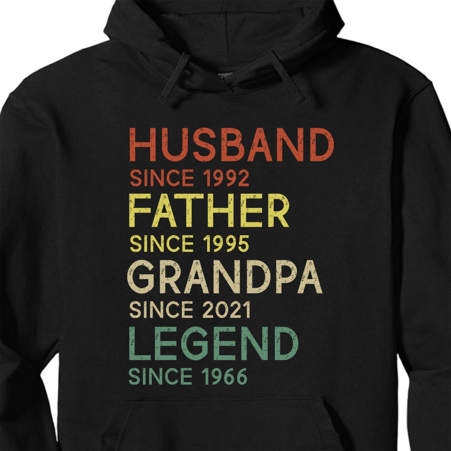 Custom Title and Date Shirt, Personalized Custom Text T-shirt, Funny Shirt Gift for Father's Day, Gift for Dad, Gift for Husband 682253