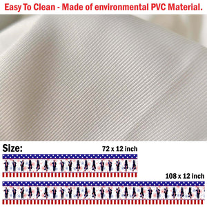 Dancing Trump Patriotic Table Runner, Trump 4th of July Table Runner for Kitchen 682333 - GOP