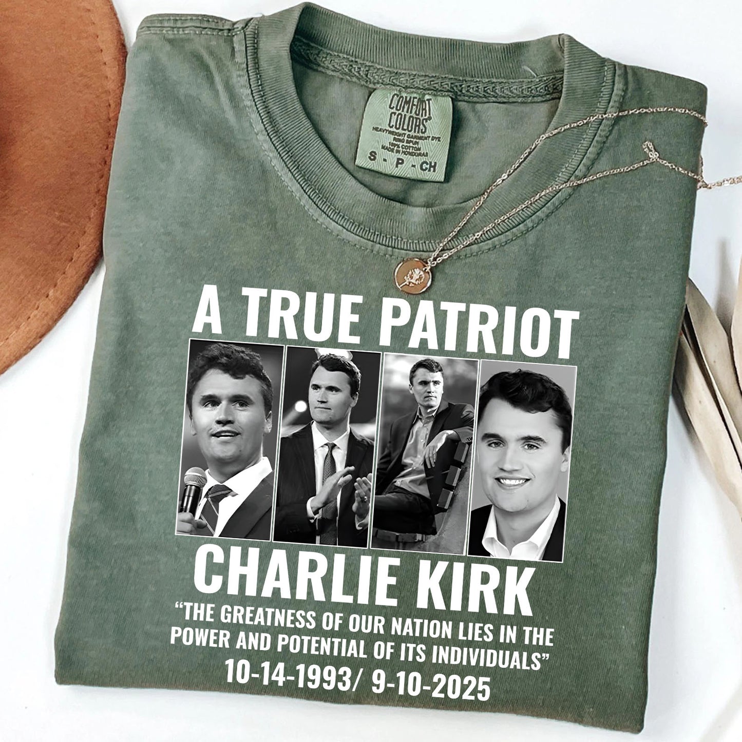 True Patriot Charlie Kirk Comfort Colors Shirt, Republican Shirt, Patriotic American Comfort Colors Shirt, RIP Charlie Kirk, Political Shirt 682823