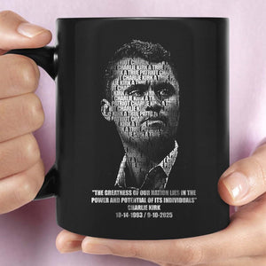 Charlie Kirk Memorial Mug | RIP Charlie Kirk Mug | A True Patriot Charlie Kirk Mug | America Freedom 682830