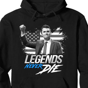 Legends Never Die Charlie Kirk Shirt | Charlie Kirk Red Shirt | We Wear Red Charlie Kirk Birthday October 14 | Red Freedom Shirt 683080