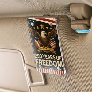 250 Years of Freedom Car Visor Clip | 250th America Anniversary | Car Photo Frame 683268