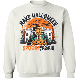 Make Halloween Spooky Again Shirt | Trump Halloween Sweatshirt | Trendy Retro Halloween Shirt 683305