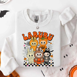 Labubu Halloween Shirt | Halloween Sweatshirt | Funny Halloween Shirt 683313-2