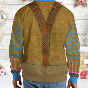 Donald Trump Ugly Sweater, Oaken Frozen Christmas All-Over-Printed Sweatshirt 683399 - GOP