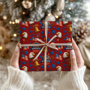 250 Years of America Wrapping Paper, 250 Years Anniversary Wrapping Paper, Wrapping Paper For Christmas 683442