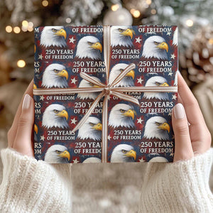 250 Years Of Freedom Wrapping Paper, 250 Years Anniversary Wrapping Paper, Wrapping Paper For Christmas 683457