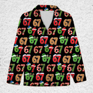 Six Seven Meme Sweatpants | Viral Trending 67 Pajamas | Funny Sweatpants for Christmas 683651