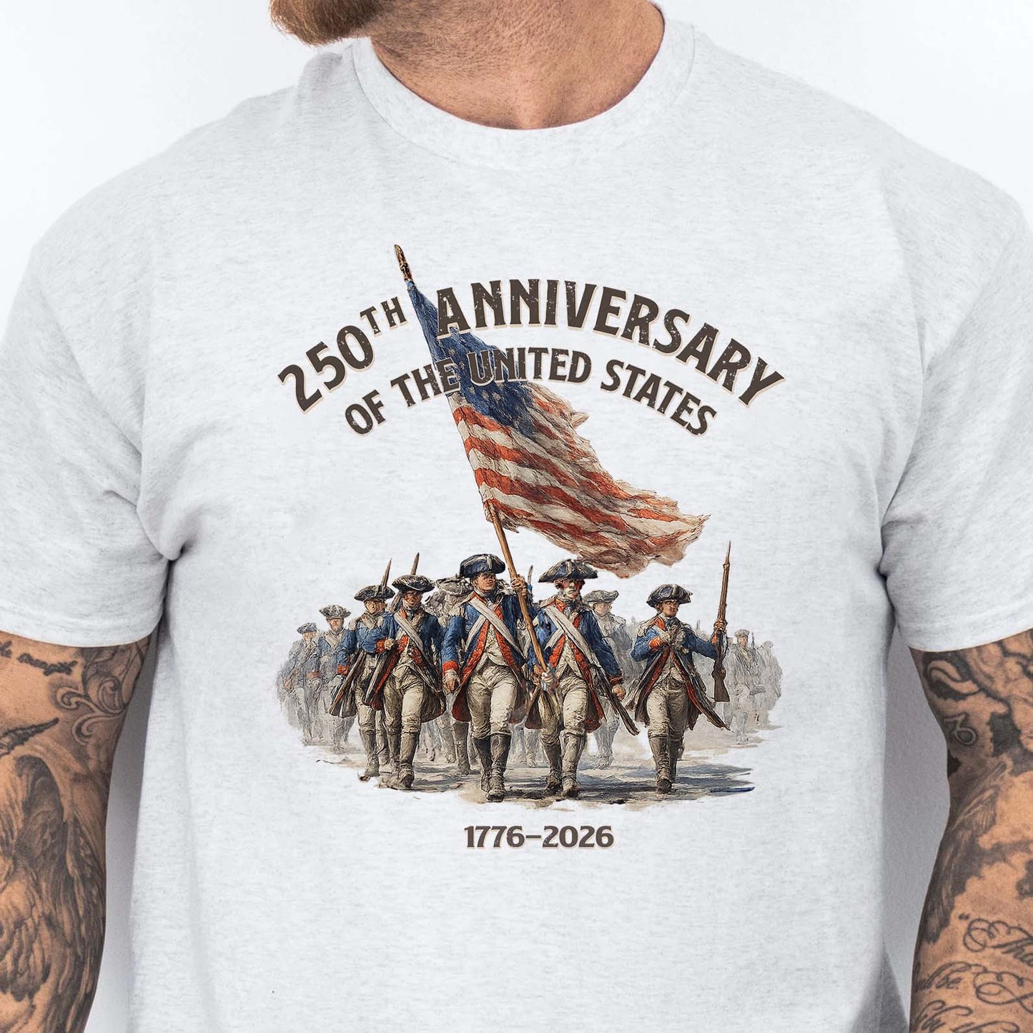 Revolutionary War Soldiers 1776-2026 Shirt, 250 Years Of America, America 250th Anniversary Shirt 684195