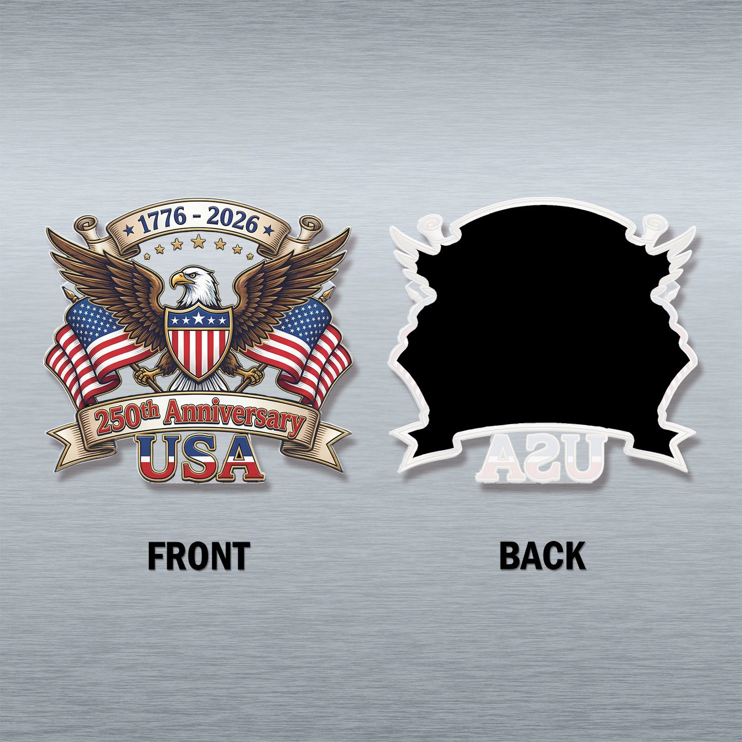 250 Years USA Anniversary Fridge Magnet | 250th Anniversary USA 1776-2026 Fridge Magnet 684248