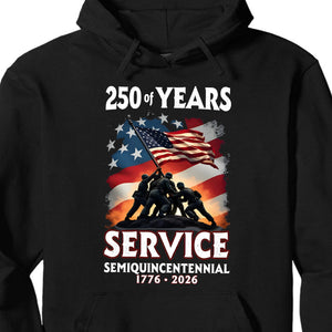 250 Years Of Service Semiquincentennial Shirt | Happy 250th Birthday USA | Patriotic 4th Of July Tee | America 250th Anniversary | Independence Day Shirt 682491
