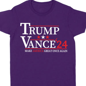 Trump Vance 2024 Shirt | Trump 2024 Shirt | JD Vance Shirt | Election 2024 Shirt | Trump Supporters Shirt Dark C1170 - GOP