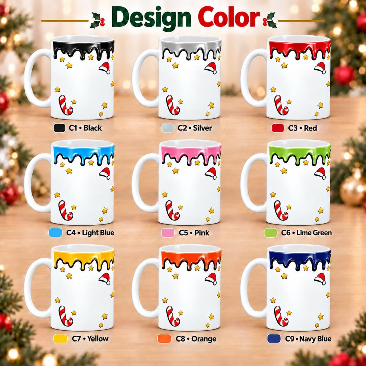 Personalized Family Matching Christmas Mug, Sibling & Parent Holiday Coffee Cup 686772 WFD