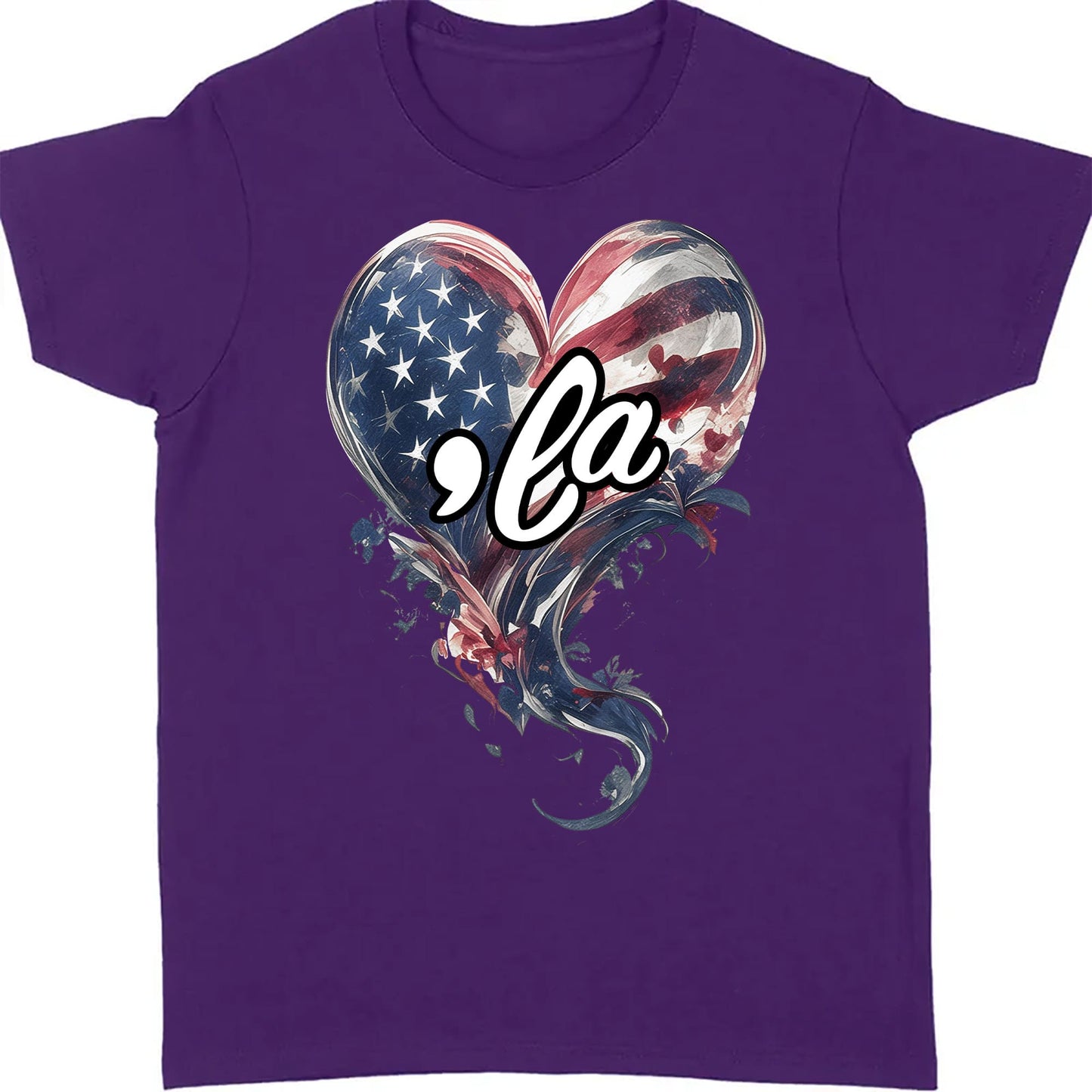 La Kamala Heart Shirt | Democrat Shirt | Kamala Harris 2024 Shirt Dark T1516 - KH2