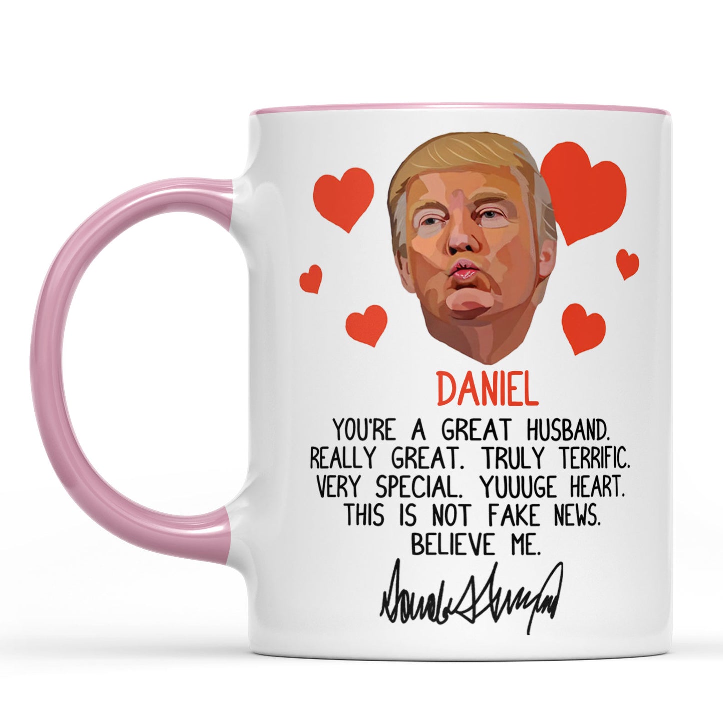 You're Great Husband Really Great, Funny Trump Coffee Mug, Valentine Gifts For Husband Boyfriend Wife Girlfriend 681810 - GOP
