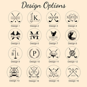 Personalized Leather Golf Ball Bag | Mini Golf Tee Holder | Engraved Leather Golf Ball Bag 683710