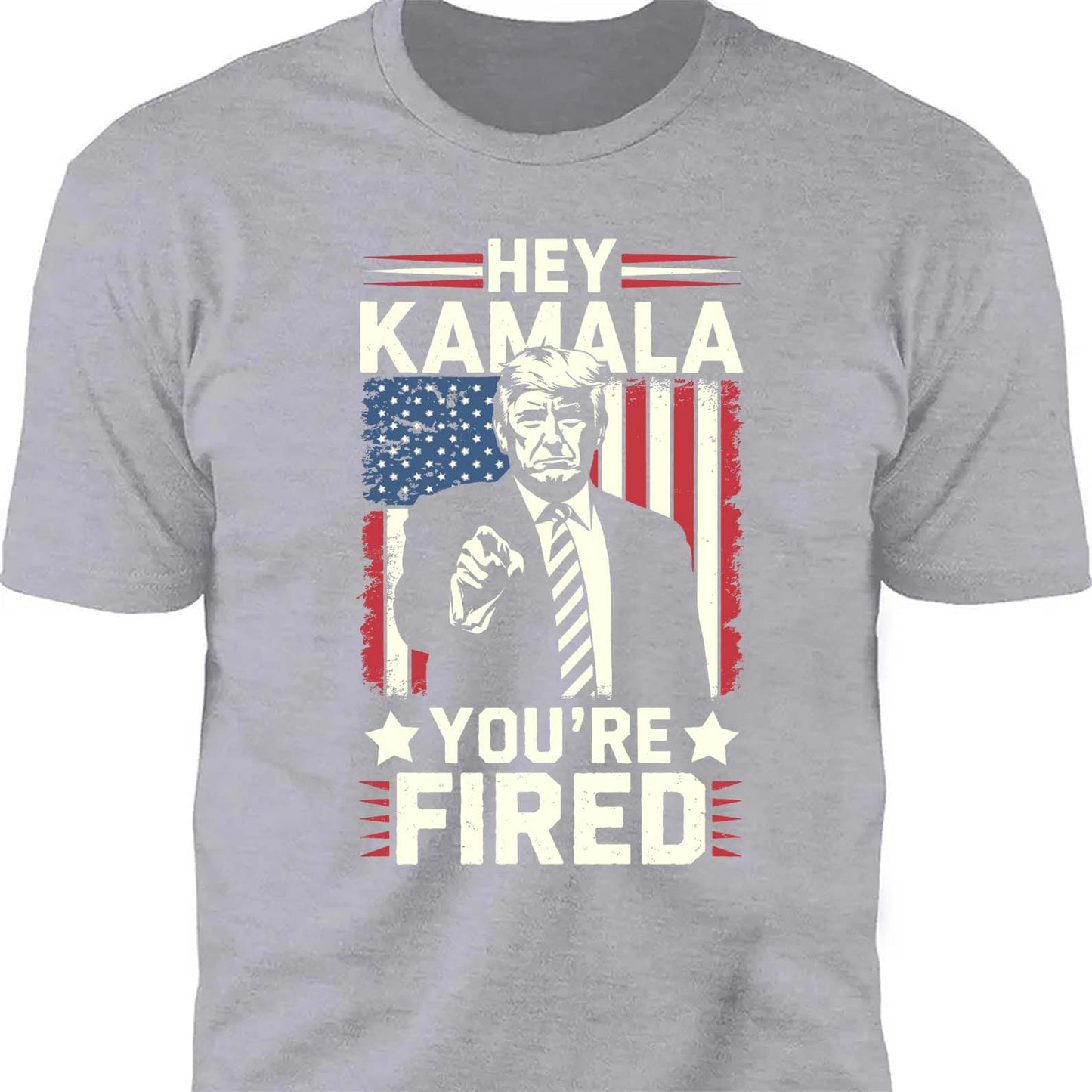 Kamala You're Fired , Trump Won, Funny Trump Election Shirt, Trump 47th President Shirt Dark T1738 - GOP
