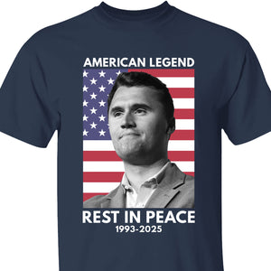 Rest in Peace Charlie Kirk Shirt | RIP Charlie Kirk Tribute T-Shirt | A True Patriot Memorial Tee | Conservative Free Speech Shirt 682911