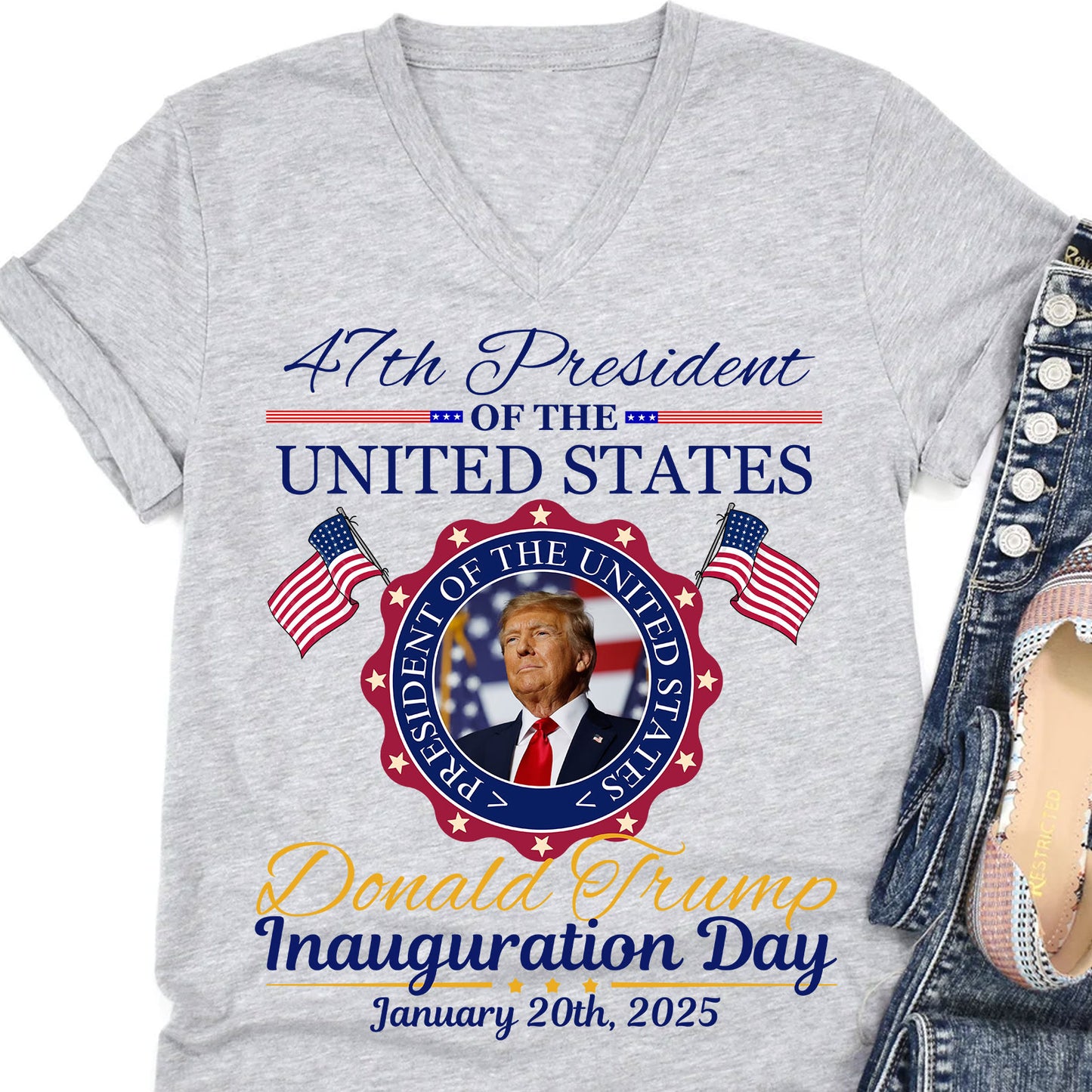 Donald Trump Inauguration Day 2025 Shirt, 47th US President Inauguration Shirt, Trump Vance 2025 Inauguration Shirt 681879