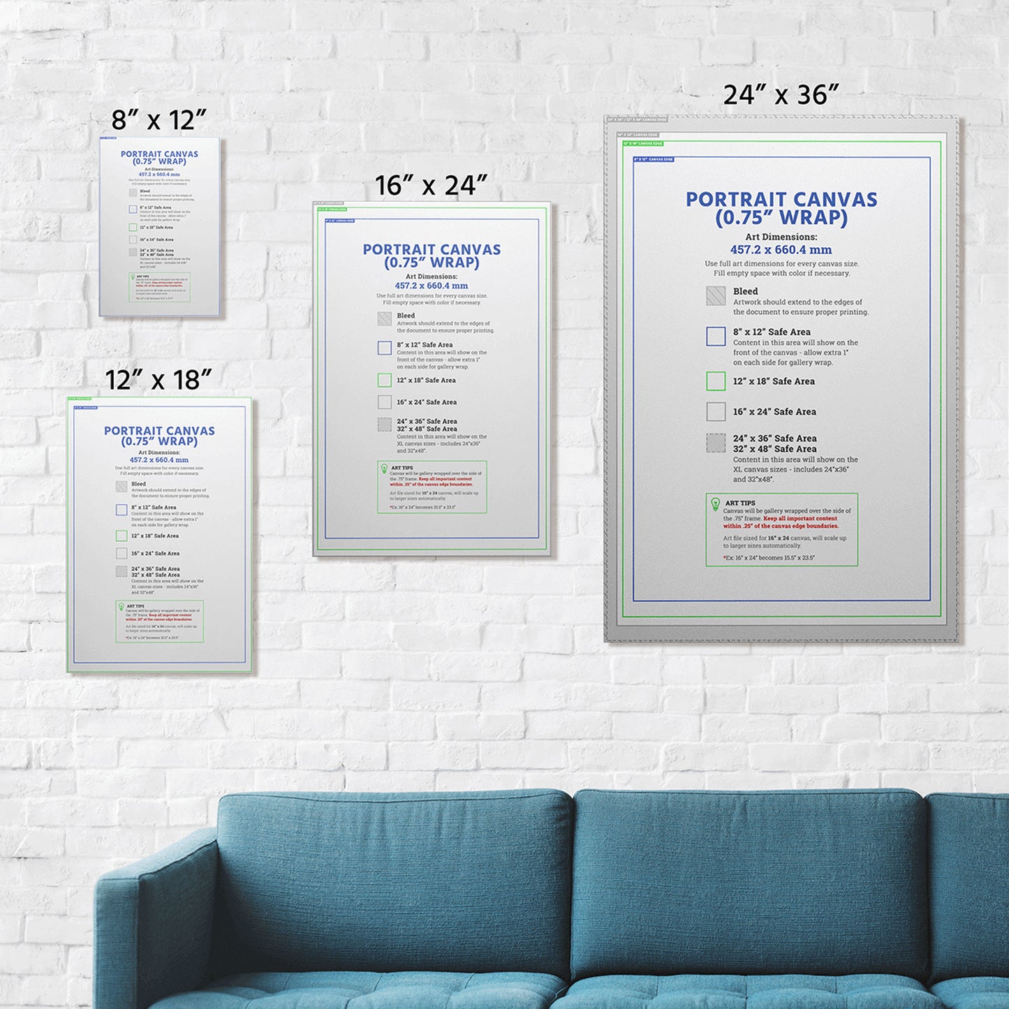 Custom Pet Portrait Canvas, Personalized with Your Own Dog or Cat Photo C798