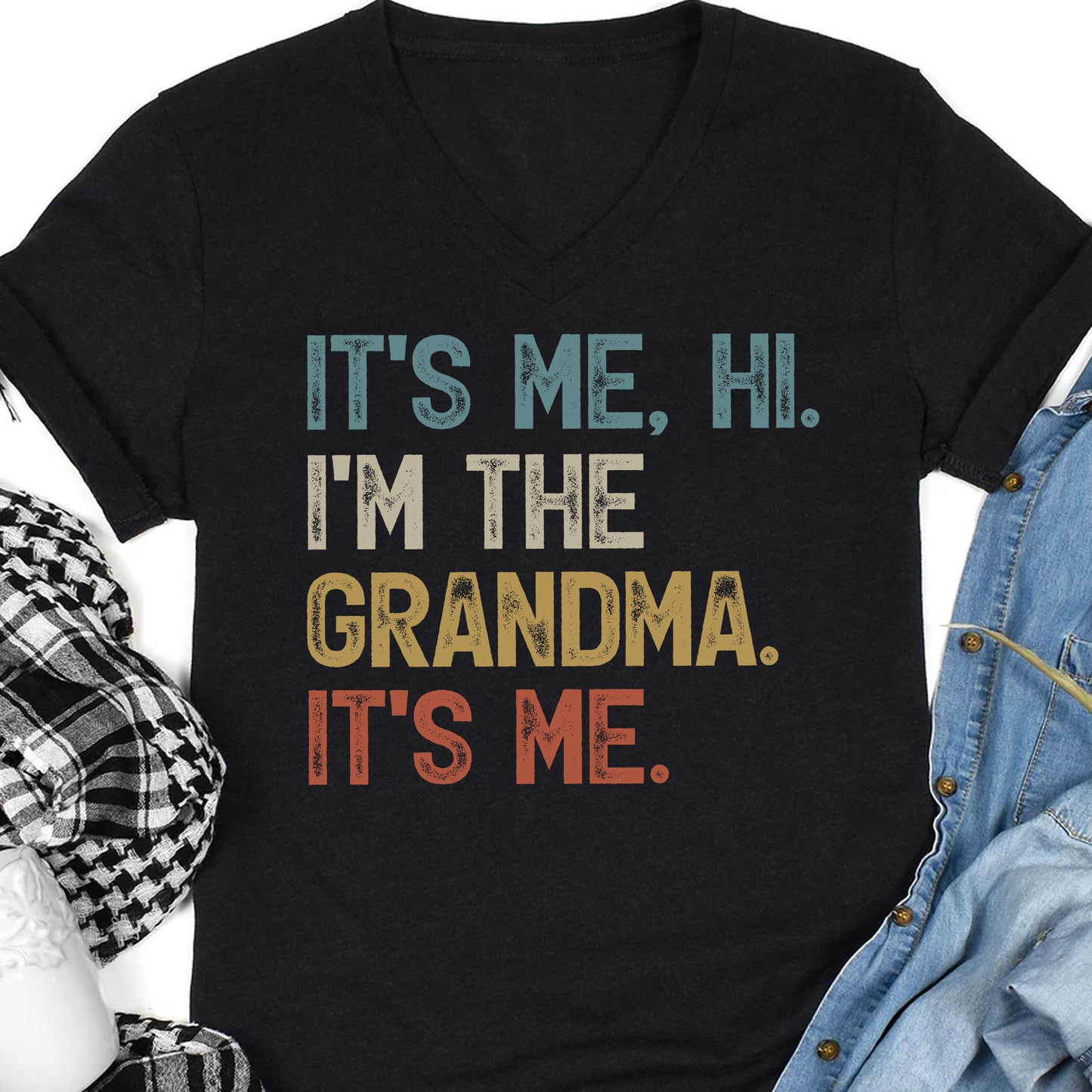 It's Me I'm The Husband Dad Grandpa Custom Any Title Funny Shirt C718