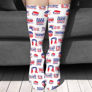 Trump Republican Socks, President Donald Trump Socks, Socks For Christmas 683412 - GOP