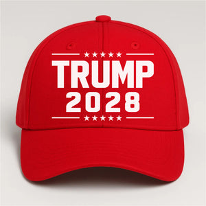 Trump 2028 Printed 2D Baseball Cap | MAGA Hat Make America Great Again | Support Trump Cap 683197 - GOP