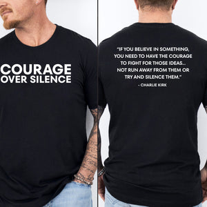 Justice For Charlie Kirk Shirt | RIP Charlie Kirk Front & Back Shirt | A True Patriot Memorial Shirt | America Freedom Apparel 682829