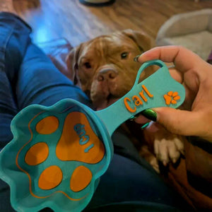 Personalized Pet Food Scoop, Custom Name Food Scoop, Dog Food Cup, Measuring Cup For Pet, Dog Mom, Dog Dad BX25