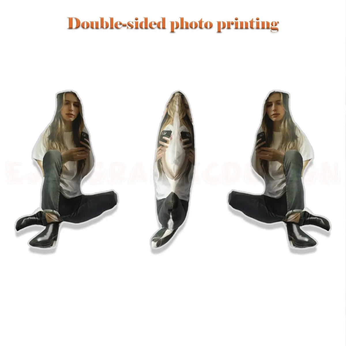 Custom Photo Pillow, Personalized Funny Face & Pet Shaped Pillow, Gift for Friend, Pet Lover Gift 686446 WFD