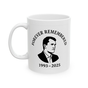 Rest in Peace Charlie Kirk Memorial Coffee Mug Tribute Gift Remembrance Cup In Memory Commemorative RIP Mug USA Mug Kirk Mug 682967