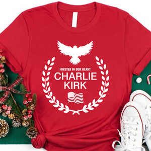Charlie Kirk Memorial Shirt | Charlie Kirk Red Shirt | We Wear Red Charlie Kirk Birthday October 14 | Red Freedom Shirt 682923