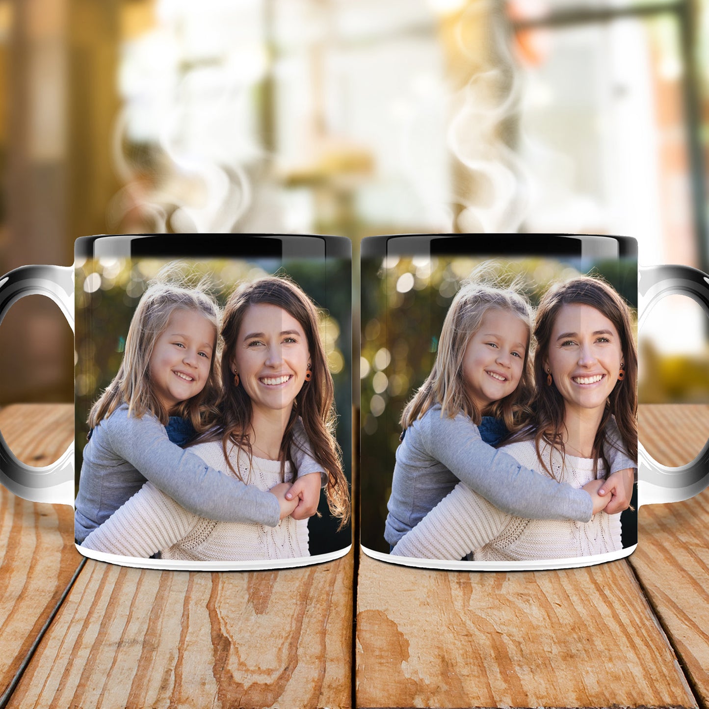 Custom Photo Coffee Mug | Personalized Heat Sensitive Color Changing Mug | Mother’s Day Father’s Day Gift 684505