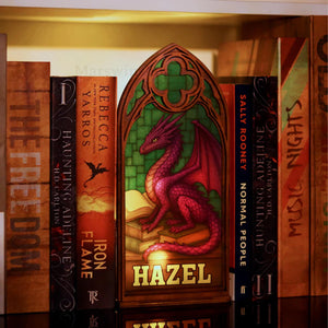 Custom Gothic Book Nook with Light, Fantasy Windows Book Nook, Candle Holder, Book Lover Gift 683827