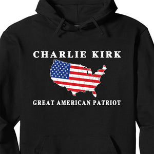 Great American Patriot Charlie Kirk Shirt | Charlie Kirk Red Shirt | We Wear Red Charlie Kirk Birthday October 14 | Red Freedom Shirt 682832