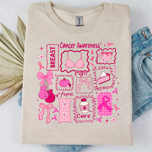 October We Wear Pink, Breast Cancer Awareness Shirt, Pink Ribbon T-Shirt, Fight Breast Cancer Warrior, Pink Out 683314-1