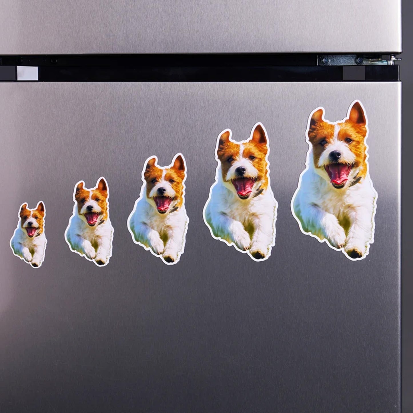 Custom Shaped Fridge Magnet Photo Prints | Personalized Family, Couple, Pet, Dog, Cat Fridge Magnets 683928