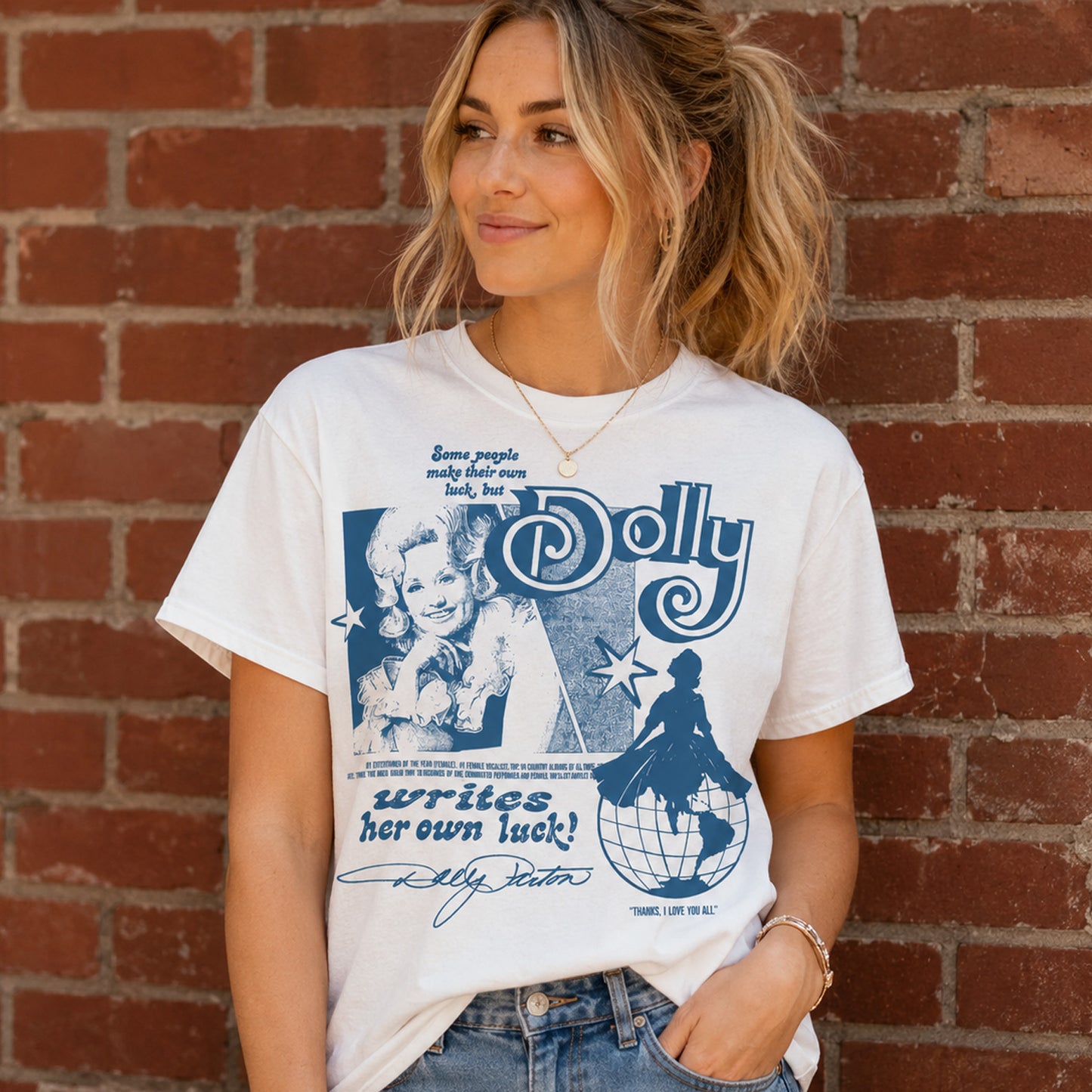 Dolly Parton Vintage Shirt, Retro Country Music Graphic Tee, Western Cowgirl Country Concert T-Shirt 686064 WFD