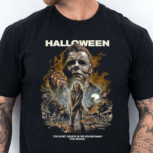 Michael Myers Halloween Shirt, Retro Horror Movie Sweatshirt, Classic Halloween Film Tee, Scary Halloween Shirt 683308-6