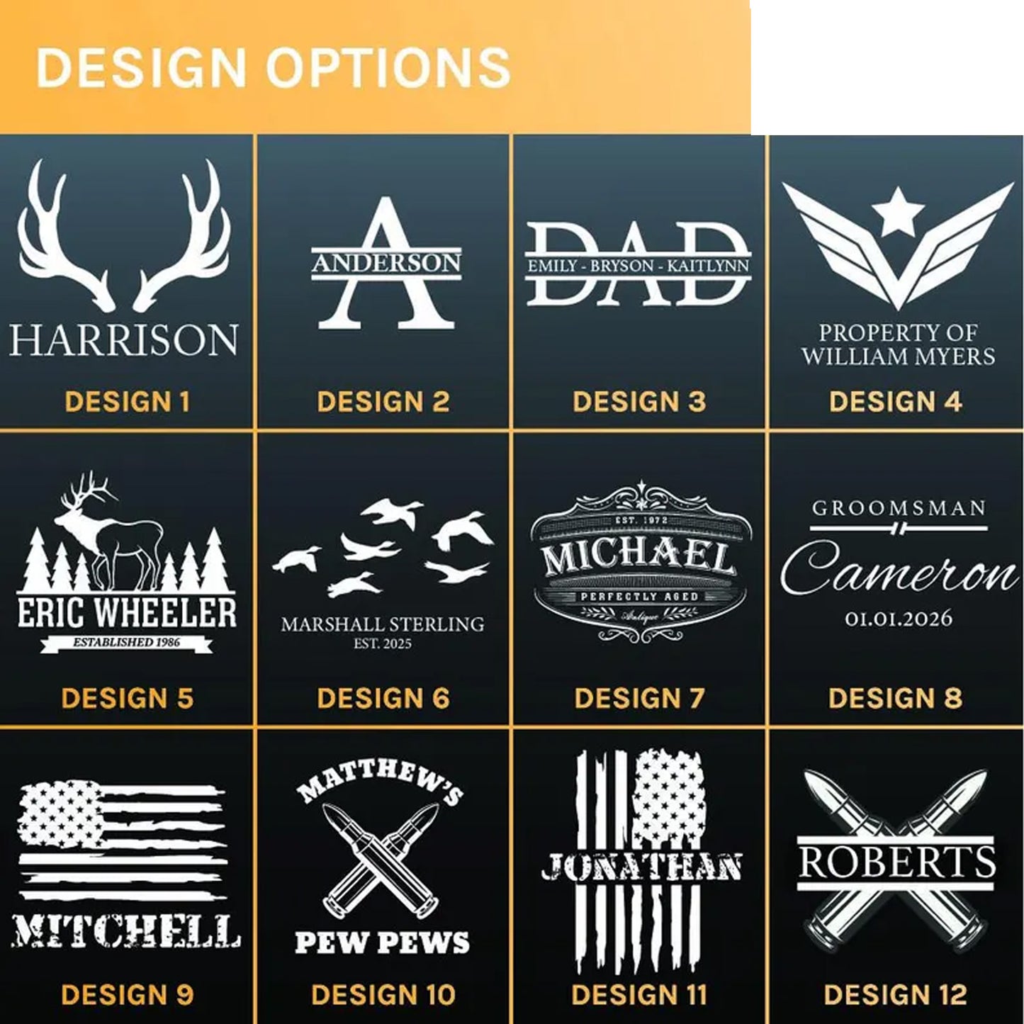 Custom Ammo Can, Personalized Ammunition Box, Gifts for Him, Birthday Gifts for Men, Military Gift for Dad Husband 683893