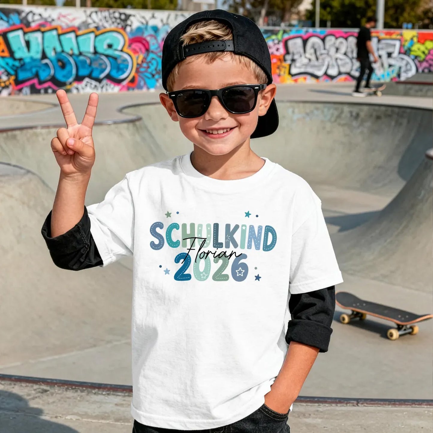 Personalized First Day of School Shirt 2026, Custom Name Back to School T-Shirt for Boys Girls 685383