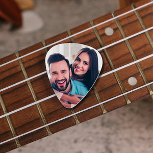 Personalized Guitar Pick, Custom Photo Guitar Pick, Gift for Him Boyfriend Dad Husband 683898