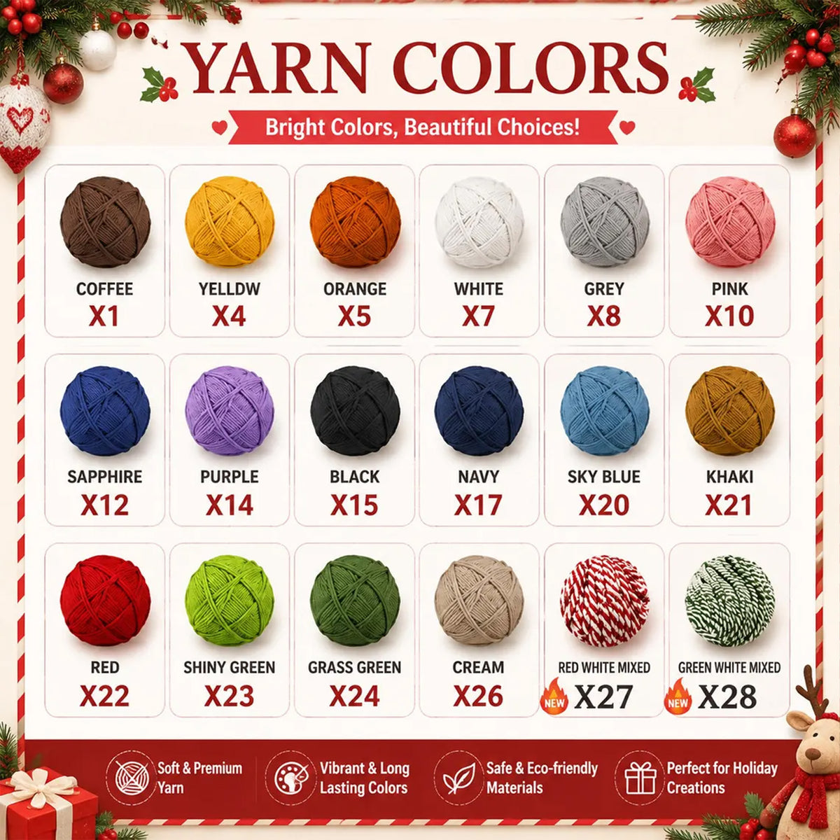 Personalized Christmas Advent Calendar, Custom Name Canvas Wall Hanging with 24 Pockets, Kids Gift 686711 WFD