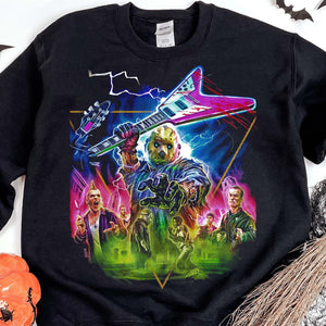 Friday the 13th Jason Takes Manhattan Halloween Shirt, 90s Horror Movie T-Shirt, Horror Halloween Tee 683308-7