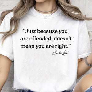 In Memory of Charlie Kirk Shirt | A True Patriot Memorial Tee | Conservative Free Speech & Human Rights Apparel 682915