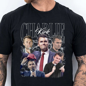 Charlie Kirk Memorial Shirt | A True Patriot Tribute Tee | Human Rights Apparel 683006