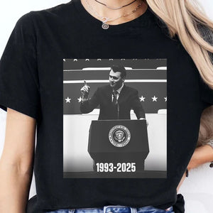 Charlie Kirk Tribute Shirt | Justice For Charlie Kirk Memorial Shirt | Conservative Free Speech & Human Rights Apparel 682843
