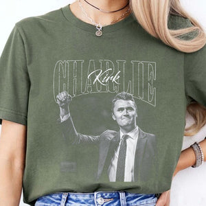 Charlie Kirk Memorial Shirt | Justice For Charlie Kirk Tribute Tee | Conservative Free Speech Apparel 682914