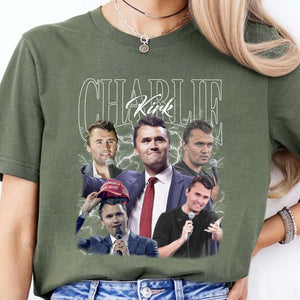 Charlie Kirk Memorial Shirt | A True Patriot Tribute Tee | Human Rights Apparel 683006